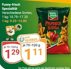Spezialität im Angebot bei GLOBUS in Saarlouis Spezialität Angebote von funny-frisch bei GLOBUS Saarlouis für 1,11 €