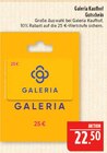 Gutschein im Angebot bei Marktkauf in Nürnberg Gutschein Angebote von Galeria Kaufhof bei Marktkauf Nürnberg für 22,50 €