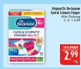 Farb & Schmutz Fänger All in 1 Angebote von Dr. Beckmann bei Marktkauf Hof für 2,99 €
