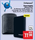 Externe Festplatte Memory Drive Angebote von Intenso bei Marktkauf Görlitz für 77,00 €