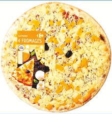 Pizza - Carrefour - Carrefour Market Pizza - Carrefour à 1,70 € dans le catalogue Carrefour Market "Maintenant et moins cher !"