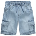 Ernstings family Kirchen - Jungen Pull-on-Jeansshorts in Used-Waschung Angebot im Prospekt Jungen Pull-on-Jeansshorts in Used-Waschung bei Ernstings family im Kirchen Prospekt für 15,99 €