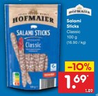 Salami Sticks im Angebot bei Netto Marken-Discount in Hildesheim Salami Sticks Angebote von Hofmaier bei Netto Marken-Discount Hildesheim für 1,69 €