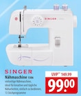 Nähmaschine 1306 Angebote von Singer bei famila Nordost Stade für 99,00 €