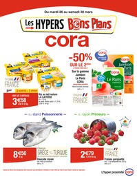Prospectus Cora à Montrouge, "Les HYPERS Bons Plans", 22 pages, 26/03/2024 - 30/03/2024