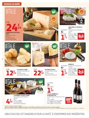 Promos Lait dans le catalogue "COMME EN ITALIE" de Auchan Hypermarché Lait en promo dans le catalogue Auchan Hypermarché à la page 6