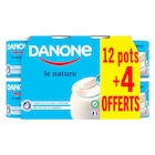 Yaourts Le Nature - DANONE en promo chez Carrefour Yaourts Le Nature - DANONE dans le catalogue Carrefour