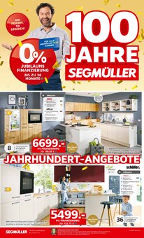 Backofen im Segmüller Prospekt "100 JAHRE SEGMÜLLER" mit 8 Seiten (Karlsruhe)