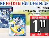 Kraft-Aktiv Duftspüler Blau von WC Frisch im aktuellen EDEKA Prospekt für 1,11 €