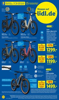 Fahrrad im aktuellen Lidl Prospekt (Aachen) Fahrrad im Lidl Prospekt "LIDL LOHNT SICH" mit 68 Seiten (Aachen)