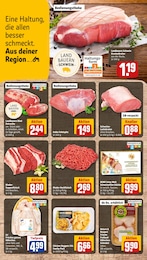 REWE Fleisch im Prospekt 