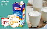 H-Milch 1,5 % Fett im Angebot bei GLOBUS in Krefeld H-Milch 1,5 % Fett Angebote von Tuffi bei GLOBUS Krefeld für 0,88 €