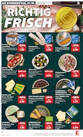 Ziegenkäse Angebot im Kaufland Prospekt, gültig von 28.09.2026 bis 30.09.2026 Ziegenkäse Angebot im aktuellen Kaufland Prospekt auf Seite 46