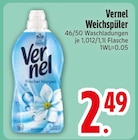 Weichspüler im Angebot bei EDEKA in Passau Weichspüler Angebote von Vernel bei EDEKA Passau für 2,49 €