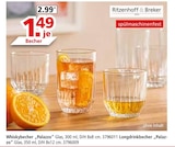 Glas Angebote von Ritzenhoff & Breker bei Segmüller Offenbach für 1,49 €