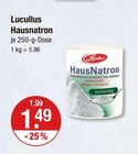 Hausnatron von Lucullus für 1,49 € bei V-Markt im Angebot Hausnatron von Lucullus im aktuellen V-Markt Prospekt