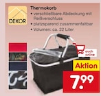 Thermokorb im Netto Marken-Discount Prospekt Thermokorb von DEKOR im aktuellen Netto Marken-Discount Prospekt für 7,99 €