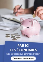 Prospectus Bons Plans 🔥 à La Garenne-Colombes, "Par ici les économies : nos astuces pour gérer son budget", 1 page, 28/08/2023 - 16/10/2023