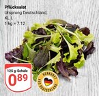 Aktuelles Plücksalaat Angebot bei GLOBUS in Duisburg ab 0,89 €