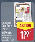 Das-Pure-Toastbrötchen Angebote von Goldähren bei ALDI Nord Nordhorn für 1,99 €