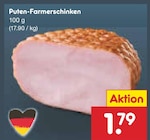Puten-Farmerschinken Angebote bei Netto Marken-Discount Weiden für 1,79 €