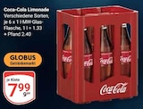 Aktuelle Coca Cola Angebote bei GLOBUS in Neubrandenburg Aktuelles Limonade Angebot bei GLOBUS in Neubrandenburg ab 7,99 €