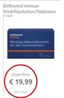 Orthomol immun bei LINDA Premiumapotheke im Swisttal Prospekt für 19,99 €