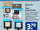 Cedar Wood im ALDI SÜD Prospekt Cedar Wood von ipuro im aktuellen ALDI SÜD Prospekt für 3,79 €