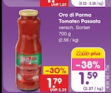 Tomaten Passata von Oro di Parma für 1,59 € bei Netto Marken-Discount im Angebot Tomaten Passata von Oro di Parma im aktuellen Netto Marken-Discount Prospekt