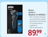 Series 5 Rasierer 51-B1000s von Braun im aktuellen Rossmann Prospekt für 89,99 €