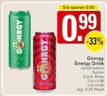 Gönrgy Energy Drink Angebote bei WEZ Bad Oeynhausen für 0,99 €