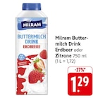 EDEKA - Buttermilch Drink Erdbeer Angebot im Prospekt Buttermilch Drink Erdbeer bei EDEKA im Prospekt "" für 1,29 €