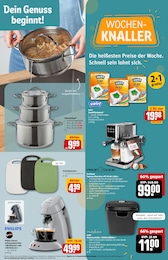 Kaffeemaschine Angebot im aktuellen REWE Prospekt auf Seite 33