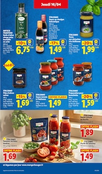Catalogue Lidl, 16/04/2026 - 22/04/2026, DESTINATION GOURMANDE, 67 pages Prospectus Lidl en cours, "DESTINATION GOURMANDE", 67 pages