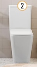 Hornbach Halle - Tiefspül-WC-Kombination „Three“ Angebot im Prospekt Tiefspül-WC-Kombination „Three“ bei Hornbach im Halle Prospekt für 329,00 €