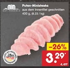 Aktuelle Pute Angebote bei Netto Marken-Discount in Leipzig Aktuelles Puten-Ministeaks Angebot bei Netto Marken-Discount in Leipzig ab 3,29 €