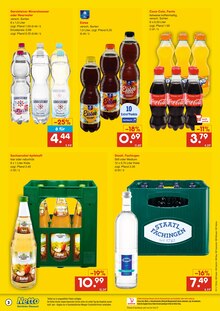 Coca Cola im Netto Marken-Discount Prospekt "DER ORT, AN DEM DU IMMER AUSGEZEICHNETE PREISE FINDEST." mit 6 Seiten (Pirna)