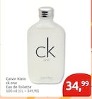 ck one Eau de Toilette im Angebot bei E center in Trier ck one Eau de Toilette Angebote von Calvin Klein bei E center Trier für 34,99 €
