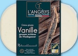 Crème glacée Vanille gousses entières de Madagascar - L'ANGÉLYS dans le catalogue Intermarché Super