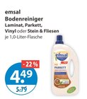 Bodenreiniger Laminat, Parkett, Vinyl oder Stein & Fliesen Angebote von emsal bei V-Markt Kaufbeuren für 4,49 €
