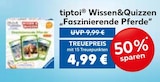 Wissen&Quizzen „Faszinierende Pferde“ im EDEKA Prospekt Wissen&Quizzen „Faszinierende Pferde“ von tiptoi im aktuellen EDEKA Prospekt für 4,99 €