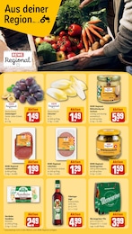 REWE Wernesgruener im Prospekt 