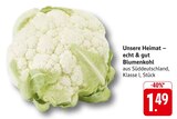 Aktuelle Gemüse Angebote bei EDEKA in Pforzheim Aktuelles Blumenkohl Angebot bei EDEKA in Pforzheim ab 1,49 €