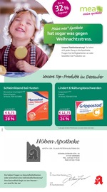 mea - meine apotheke Apotheken Prospekt der aktuellen Woche mit 4 Seiten, gültig von 01.12.2025 bis 31.12.2025, in Grefrath und Umgebung Aktueller mea - meine apotheke Apotheken Prospekt in Grefrath und Umgebung, "Unsere Dezember-Angebote" mit 4 Seiten, 01.12.2025 - 31.12.2025