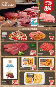 Rindfleisch im aktuellen REWE Prospekt (Jena) Rindfleisch im REWE Prospekt "Dein Markt" mit 40 Seiten (Jena)