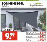 Sonnensegel Angebote von Top Garten bei Wreesmann Cuxhaven für 9,99 €