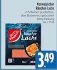 Norwegischer Räucher-Lachs bei E xpress im Prospekt "" für 3,49 €