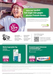mea - meine apotheke Prospekt für Potsdam mit 4 Seiten mea - meine apotheke Prospekt für Potsdam: "Unsere Mai-Angebote", 4 Seiten, 01.05.2025 - 31.05.2025