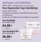 Rose Regeneration Tag & Nachtpflege von ARYA LAYA im aktuellen VITALIA Reformhaus Prospekt