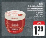 Frühstücks-Konfitüre Extra oder Fein passiert bei nah und gut im Lohr Prospekt für 1,29 €